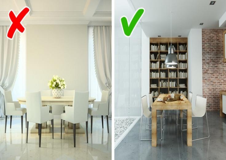10 SAI LẦM KHI TỰ THIẾT KẾ NỘI THẤT